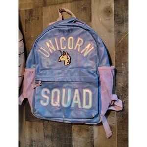 Unicorn Squad blue purple as is youth backpack